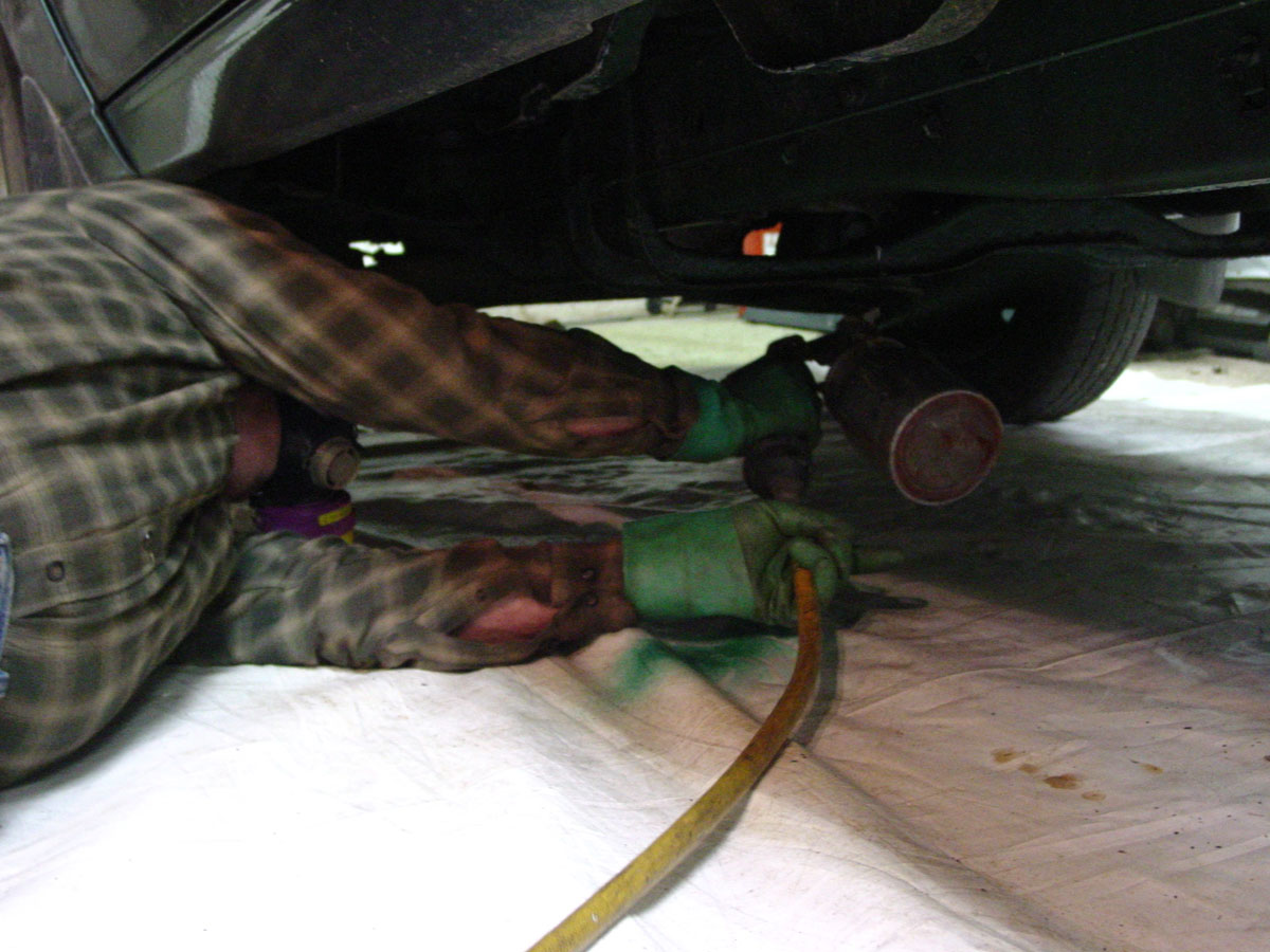 Ford Ranger Frame Painting – Old Time World