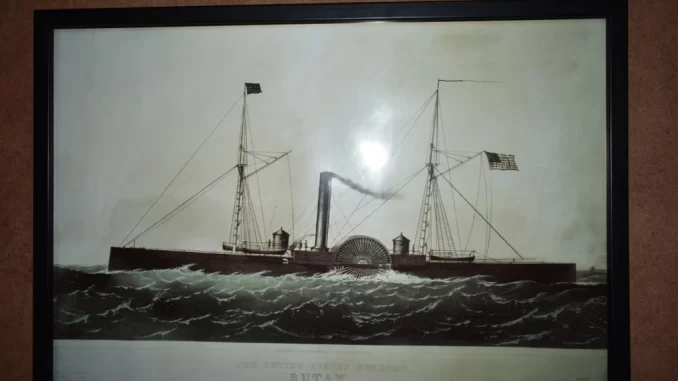 My Great Great, Grandfather J.J. Abrhams Shipyard, built this 240 ft., steamship in 90 days for the Civil War and they used it to block the Potomac River so that they could not attack Washington D. C.